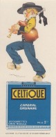 CARTON PUBLICITAIRE  CIGARETTES CELTIQUE ET LOTERIE NATIONALE - ILLUSTRATEUR RENE VINCENT - Reclame-artikelen