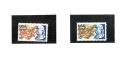 USA 1976  - Benjamin Franklin Colour Error With Certification - MNH ** - Variedades, Errores & Curiosidades