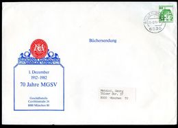 Bund PU113 D2/024 Privat-Umschlag MGSV Gebraucht 1983 - Private Covers - Used