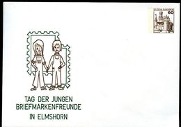 Bund PU114 B2/003 Privat-Umschlag JUNGE BRIEFMARKENFREUNDE Elmshorn 1979 - Enveloppes Privées - Neuves