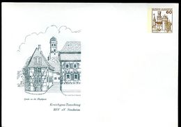 Bund PU114 B2/009 Privat-Umschlag ZIEGELGASSE SINSHEIM  1979 - Enveloppes Privées - Neuves