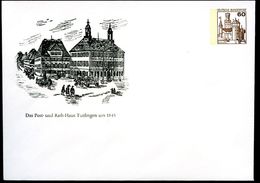 Bund PU114 B2/012 Privat-Umschlag POST- Und RATH-HAUS TUTTLINGEN 1979 - Private Covers - Mint