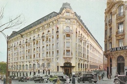 Espagne, Madrid, Hôtel Palace, Vielles Voitures - Ed. E.P. Rosette - Carte N° 34 Non Circulée - Hotels & Restaurants