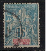 INDE     N°  YVERT    6  ( 1 )    OBLITERE       ( O   2/63 ) - Used Stamps
