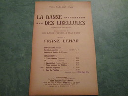 Théâtre BA-TA-CLAN De PARIS - Opérette "La Danse Des Libellules" - Fox-Trot "GIGOLETTE" - Theatre, Fancy Dresses & Costumes