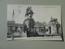 ALLEMAGNE BERLIN DENKMAL FAISER WILHELM I - Kreuzberg