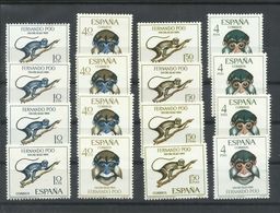 FERNANDO POO  EDIFIL  251/54    ( 4 SERIES)   MNH  ** - Fernando Poo