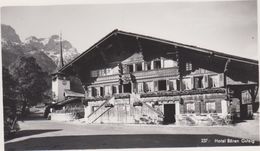 SUISSE,HELVETIA,CARTE PHOTO,SCHWEIZ,BERNE,BERN,GSTEIG,GSTAAD,CHATELET ,SARINE,HAUT SIMMENTAL GESSENAY,HOTEL BARE - Gessenay