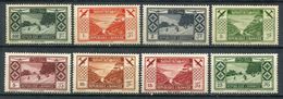 1936. - GRAND LIBAN -    RARE SET- 8 VAL. -  M.L.H.  LUXE !!. - Aéreo