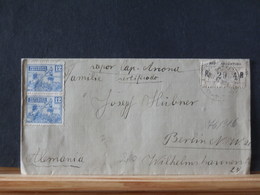 76/916   LETTRE RECOMM.  POUR BERLIN  1930 VAPOR CAP ANONA - Briefe U. Dokumente
