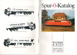 Catalogue WUNDER & KISS Spur O Katalog 1990 Präzisionsmodelle - German