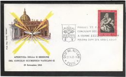 Vatican - Enveloppe Illustrée - FDC