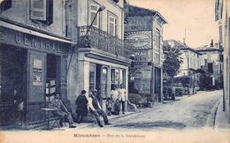 ¤¤  -  MIRAMBEAU   -  Rue De La République  -  Café Central   -  ¤¤ - Mirambeau