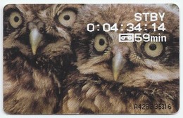 NL.- PTT Telecom. Uilen, Kijk En Ontdek. Laat Wat Mooi Is Toch Vooral Blijven. STBY. A428 - Owls