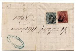 Carta Circulada A Reus De 1875. - Lettres & Documents