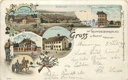 GRUSS IM HARDT Bei Mûnsingen - Truppenübungsplatz (1897) - Muensingen