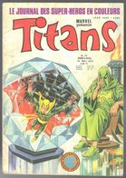 COMICS TITANS LE JOURNAL DES SUPERS HEROS EN COULEURS  N° 019 JANVIER 1979 ETAT CORRECT - Titans