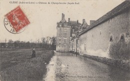 Cléré 37 - Château De Champchevrier - Façade Sud - 1909 - Cléré-les-Pins