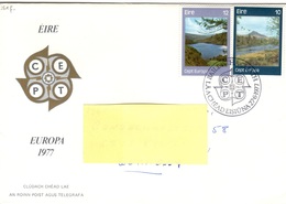 IRL+ Irland 1977 Mi 361-62 FDC EUROPA - Briefe U. Dokumente