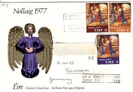 IRL+ Irland 1977 Mi 371-73 FDC Weihnachten - Brieven En Documenten