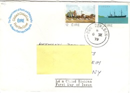 IRL+ Irland 1979 Mi 412-13 FDC EUROPA - Covers & Documents