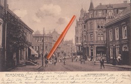 REMSCHEID - Bismarckstrasse - Carte Animée Et Circulée En 1905 - Remscheid