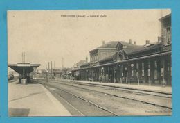 CPA Chemin De Fer Gare TERGNIER 02 - Otros & Sin Clasificación