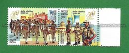 INDIA 2018 Inde Indien - CENRTAL INDUSTRIAL SECURITY FORCE CISF 2v MNH ** - Armed Police, Guns , Sword , Women Police .. - Police - Gendarmerie