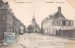 ¤¤  -  SERQUIGNY   -   Place De L'Eglise      -  ¤¤ - Serquigny