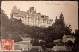 (28).MONTIGNY.LE CHATEAU.FACADE EST.CIRCULE 1908.TBE. - Montigny-le-Gannelon