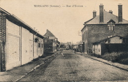 ( CPA 80 ) MOISLAINS  /  Rue D'Evreux - - Moislains