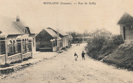 ( CPA 80 ) MOISLAINS  /  Rue De Sailly  - - Moislains