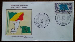 CONGO - FDC 1962 - YT N°152 - Union Africaine Et Malgache - FDC