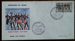 CONGO - FDC 1964 - YT N°164 - Folklore Et Toursime / Ballet Diaboua - FDC