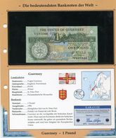 GUERNESEY BILLET NEUF DE 1 POUND DE 1994 AVEC CERTIFICAT - Guernsey