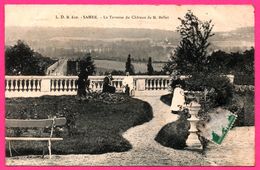 Samer - La Terrasse Du Château De M. BELLET - Animée - 1910 - L.B.D. 610 - Samer