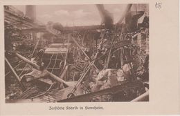68 - CERNAY - DESTRUCTION DE LA FABRIQUE - Cernay