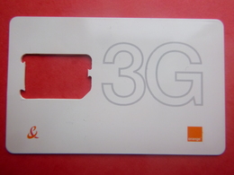 France - Télécarte Abonnement Orange 3G - 2006 - Puce Détachable Manquante - Otros & Sin Clasificación