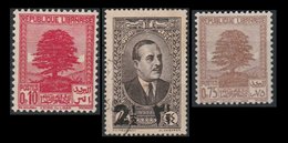 Grand Liban  150*, 158 Obli, 169** - Nuevos