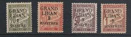 Grand Liban   Taxe 2à 5* - Unused Stamps