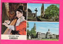Cpa  Carte Postale Ancienne  - Cardiff - Cardiganshire