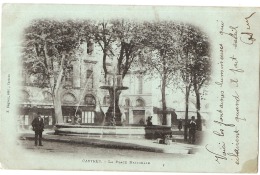 Delcampe - *** 81 ***  CASTRES  Place Nationale - Précurseur Bleuté   Timbrée TTBE - Castres