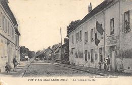 CPA 60 PONT STE MAXENCE LA GENDARMERIE 1918 - Pont Sainte Maxence