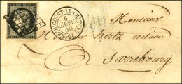 Grille / N° 3 Càd T 15 RECHICOURT-LE-CHATEAU 52 Sur Lettre Avec Texte Pour Sarrebourg. 1850. - SUP. - R. - 1849-1850 Ceres