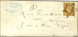 Etoile / N° 9 Belles Marges Sur Lettre Locale. 1853. - TB / SUP. - R. - 1852 Luigi-Napoleone