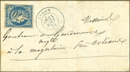GC Bleu 270 / N° 37 Càd T 17 Bleu AYRON (81) (erreur 81 Au Lieu De 80). 1871. - SUP. - 1870 Asedio De Paris