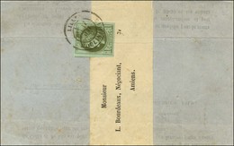 Càd LILLE / MOULINVILLE / N° 39 Superbes Marges Sur Imprimé Complet Sous Bande Pour Amiens. 1871. - SUP. - R. - 1870 Emisión De Bordeaux