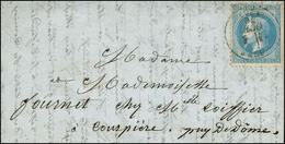 Lettre Avec Texte Daté De Paris Le 26 Sept. 70 Pour Courpière (62). Càd T 16 TOURS (36) 1 OCT. 70 / N° 29 Et Càd D'arriv - Guerra De 1870