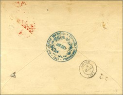 Griffe De Franchise Rouge SON ALTESSE IMPERIALE / LE PRINCE NAPOLEON (S 9836) Sur Lettre à En-tête Imprimé COMMISSION IM - Other & Unclassified