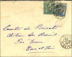 Càd De Lev. Exp. PARIS 74 / R. BAYEN E1 / N° 75 + 90. 1898. - TB. - Otros & Sin Clasificación